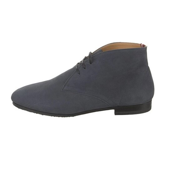 NEW $620 Bally Plurien Desert Boots! 7.5 or 9 Gray Blue Suede SWITZERLAND MADE - Picture 2 of 7